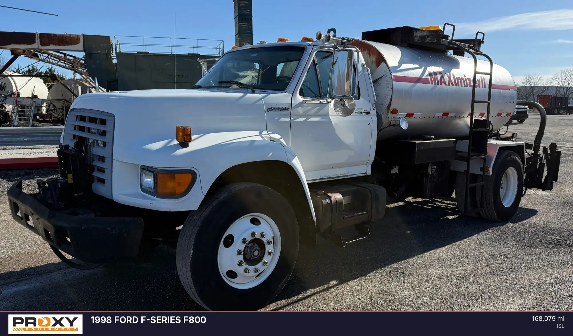 Used 1998 FORD F-SERIES F800 Tanker trucks Kentucky US | Proxy Equipment #1426118