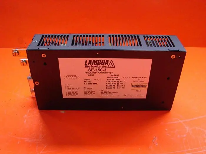 Used LAMBDA SE-150-3 Power Supplies Michigan US | Ideal Machinery #710374