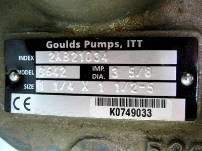 NEW Goulds 3642 2AB21034