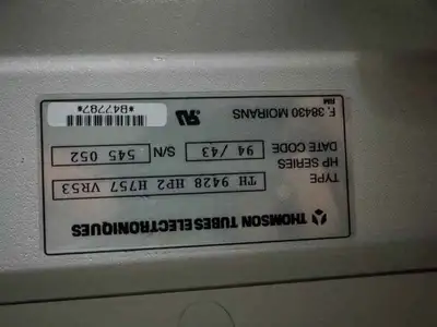 Used Thomson Tubes Electroniques TH 9428 HP2 H757 VR53 Medical Parts Texas US | PT Medical Technologies #1458572