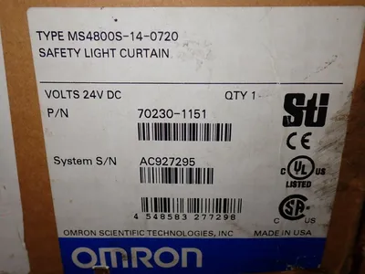 Used OMRON 702301151 Light Curtains & Grids Ohio US | HGR 24 #1187078