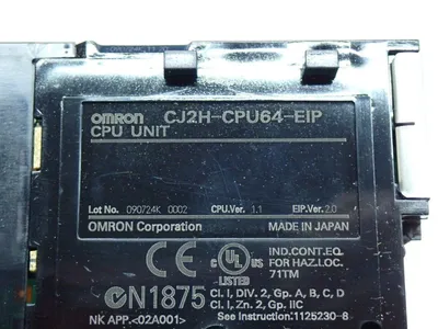 USED OMRON CJ2HCPU64EIP