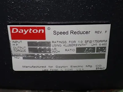 USED DAYTON 3GD49