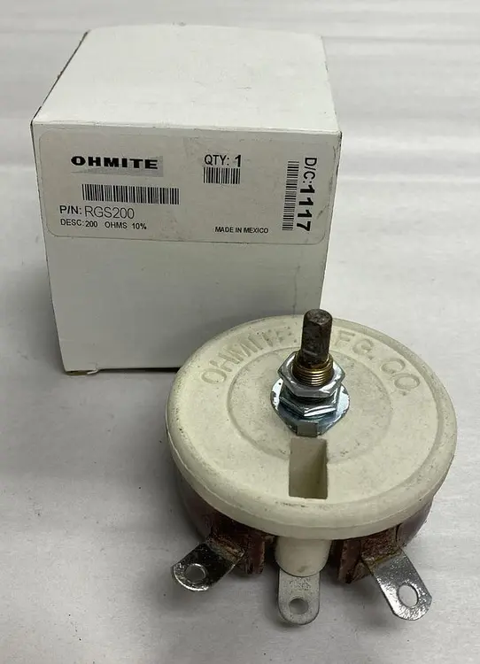 New | in-Stock OHMITE RGS200 Miscellaneous Equipment (Electrical & Power) | Surplus Asset Holdings #1189692