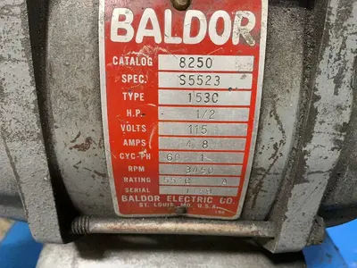 Used BALDOR 8250 Pedestal Type Grinders (Double End) Ohio US | HGR 24 #1292013