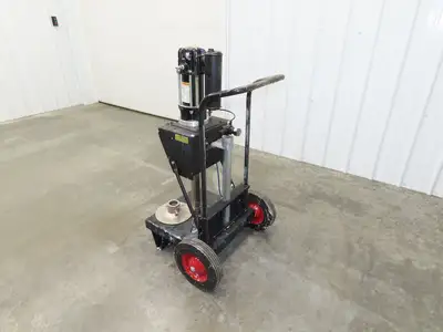 ARO 67120-P43 Pneumatic Extrusion Pump 6549 PSI 5 Gal Pail Lifter Unloader Cart
