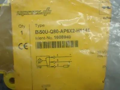 New | in-Stock TURCK BI50UQ80AP6X2H1141 Proximity Sensors Ohio US | HGR 24 #879330