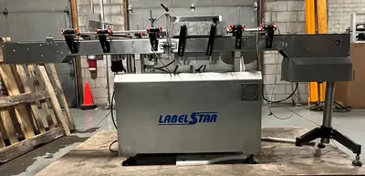 Labelstar  automatic pressure sensitive wrap labeler