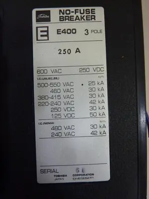 USED TOSHIBA E400-3P-250A