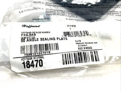 New | in-Stock HOFFMAN 18470 Miscellaneous MRO | Maverick Industrial Sales #1121516