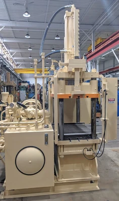 62 Ton Custom Press • Used Custom 4 Column Press
