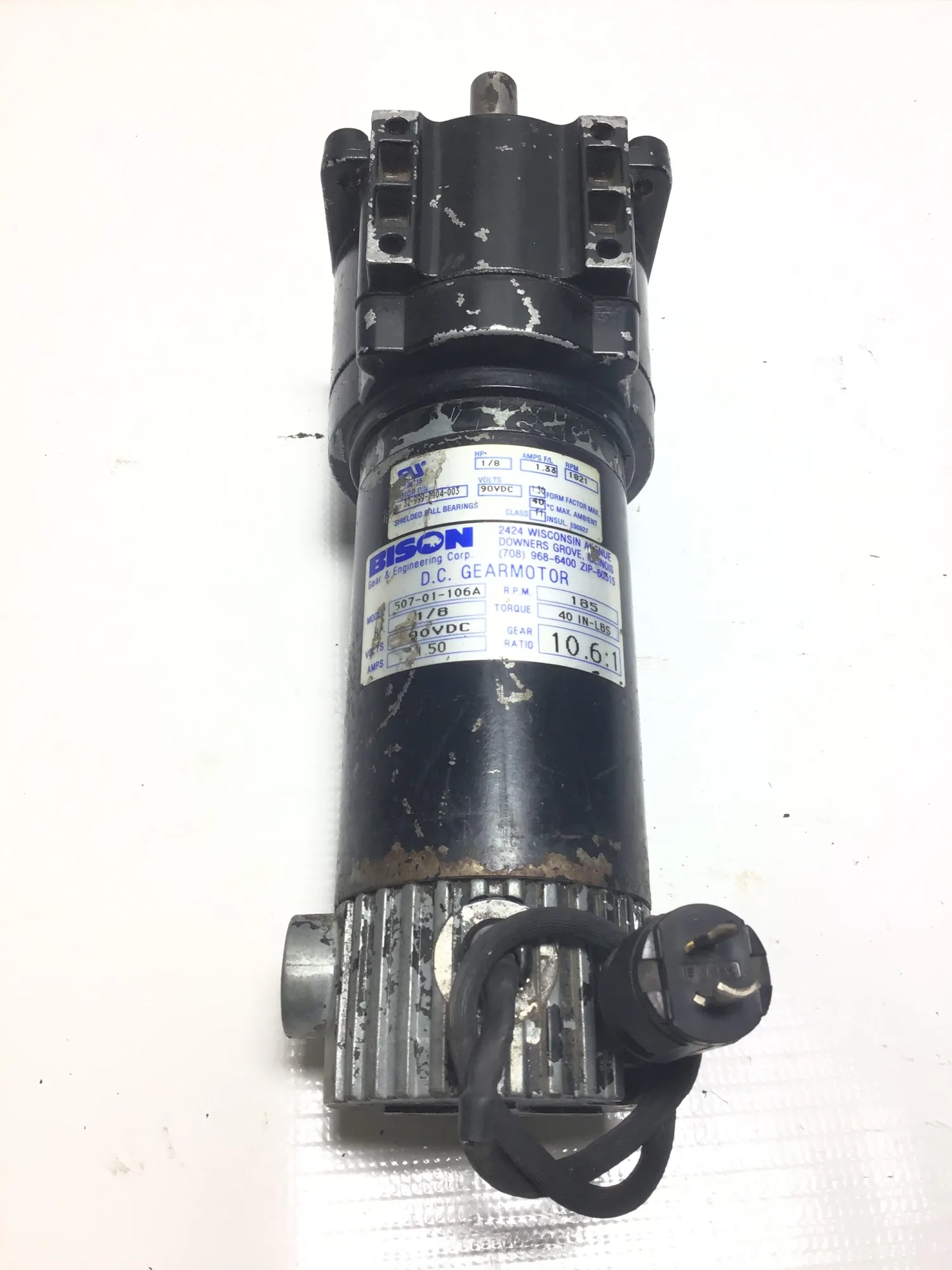USED BISON 🛠️ MODEL: GENUINE BISON 507-01-106A COMPONENT