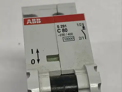 Used ABB S291 C80,GHS2912001R0804 Circuit Breakers Michigan US | Maverick Industrial Sales #1459710