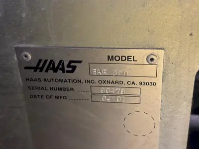 USED HAAS BAR300