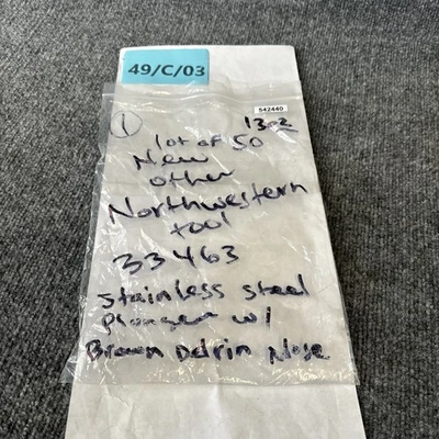 New | in-Stock Northwestern Tool 33463 Misc Fasteners California US | Davliegogo LLC #1710160