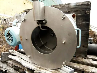 De Laval 12 x 5.5 solid basket centrifuge, SS.