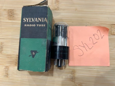 USED SYLVANIA 12SL7GT RADIO TUBE