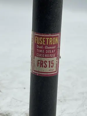 Used BUSSMAN BUSSMAN FRS15 Misc Electrical & Power Parts | ND Industrial Surplus #1215870