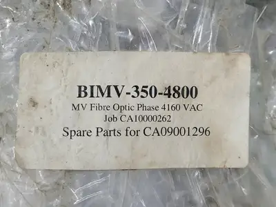 MV Fiber Optic Phase 4160 VAC, BIMV-350-4800 for Soft Starter CFMVRMX18-1500-416