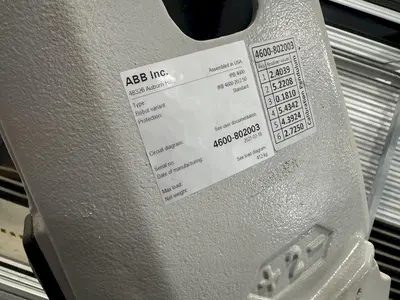 NEW 2021 ABB IRB 4600
