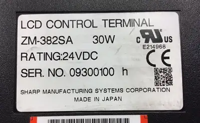 Used Sharp _UNKNOWN_ Automation Control (HMI) South Carolina US | Palmetto Automation #1507431