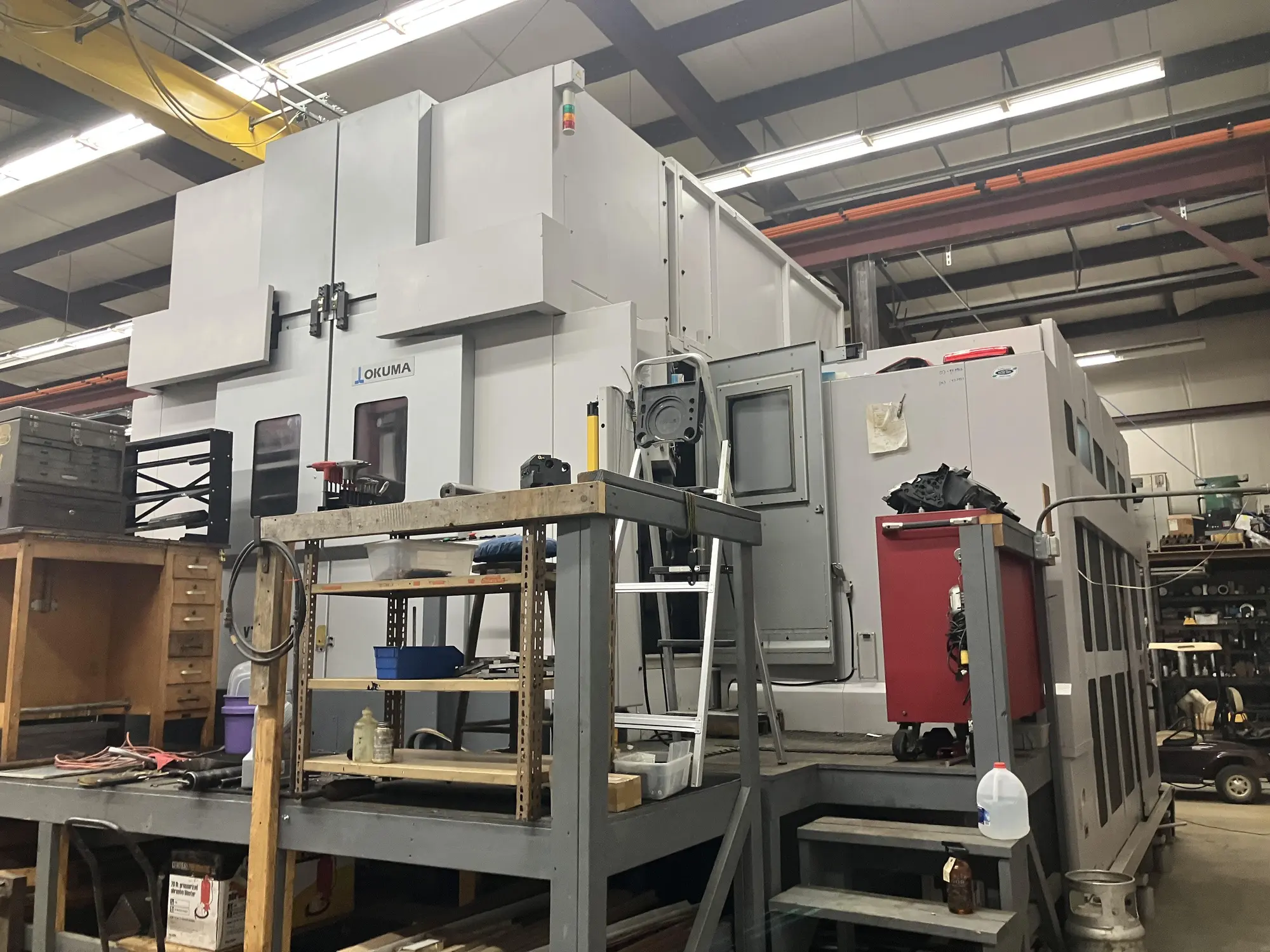 Used 2014 OKUMA VTM-120YB 5-AXIS Vertical Boring Mills (incld VTL) Arizona US | Quick Machinery Sales, Inc. #1324498
