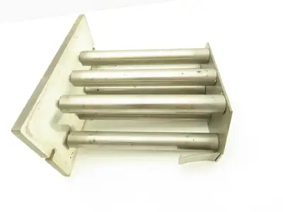 Gravity Bin Slide Gate Magnetic Separator 8" Drawer Magnet