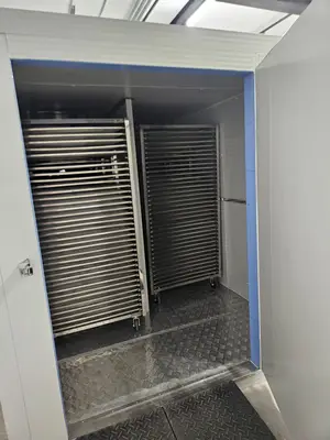 (x3) Zhongshan AIM AGHD-150ELC, 2023 – Heat Pump Food Drying Systems w/ 27 SS304 Trolleys & 945 Trays