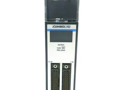 USED GE FANUC IC694MDL753-B DIGITAL LOGIC INPUT 24VDC 32PT IC694MDL753B