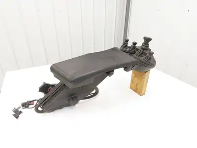 Linde Forklift Arm Rest 5 Lever Mast & Directional Control Removed From E20C