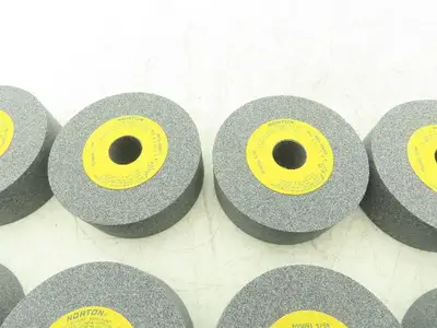 Norton 53A80-KVBE Grinding Wheel 8120rpm 4x1.5x.875" Lot of 10