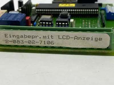 2-083-02-7106 | Homatic  LCD Display Input PCB MTC 522-B - New Other