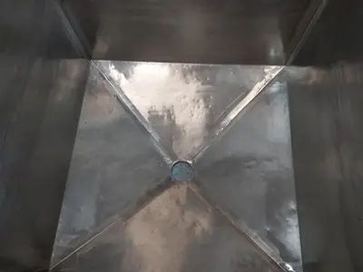 Stainless steel 132 gallon square tank