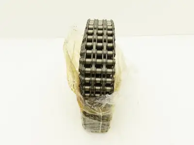 Diamond DMD-50-3R-10FT Riveted #50 Roller Chain 3 Strand 5/8" Pitch 10' Length