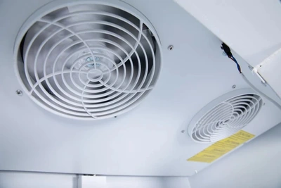 168-0050 GDR47"H(N) Double Glass Door Self Contained Cooler