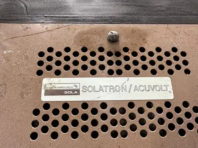 USED SOLA ELECTRIC A4S15
