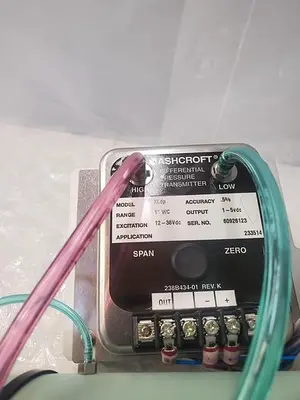 ASHCROFT XLdp DIFFERENTIAL PRESSURE TRANSMITTER