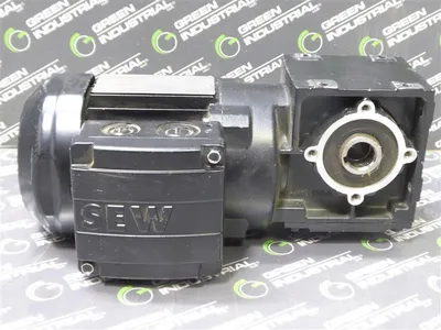 0.25kW SEW Eurodrive WAF20DR63M2 Geared Motor 230/400V 2660/260 RPM Used