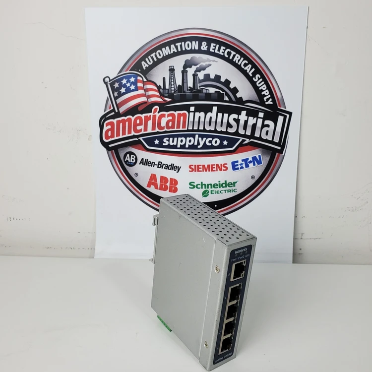 Used Korenix JETNET3005G PLC Ethernet Equipment California US | American Industrial Supply Co. #1377212