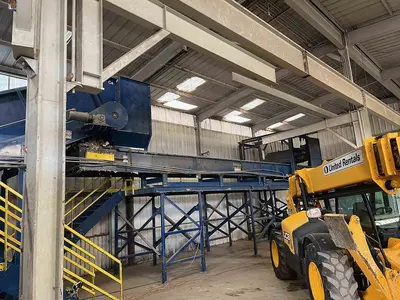 KWS Sort Line With Conveyors And Magnets
