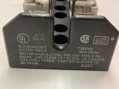 Used BUSSMANN 581-G Miscellaneous Equipment (Electrical & Power) Ohio US | Surplus Asset Holdings #1210361