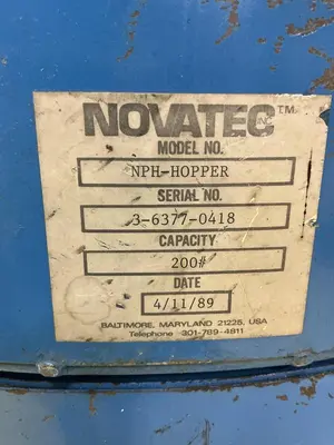 Used NOVATEC NPH-HOPPER Hoppers Michigan US | Ideal Machinery #1228817
