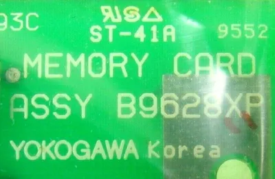 NEW YOKOGAWA B9628XP MEMORY CARD