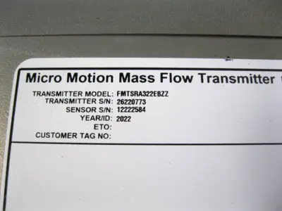 Used Micro Motion CMFS025M319NMA2EKZZ Sensors New Hampshire US | Bitter End Trading #1482151
