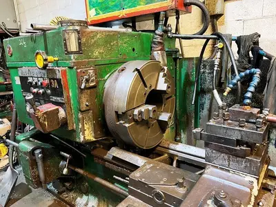 NO. 3A WARNER & SWASEY M3500 SADDLE TYPE TURRET LATHE