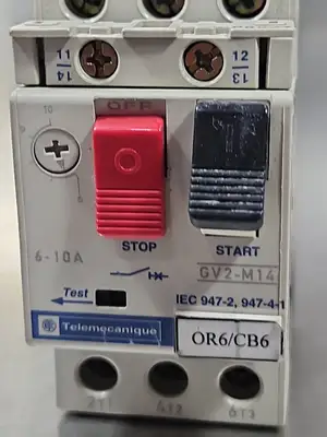 Telemecanique GV2-M14 Motor Circuit Breaker loc4C33