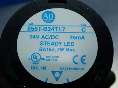 USED ALLEN BRADLEY 855TB24TL7