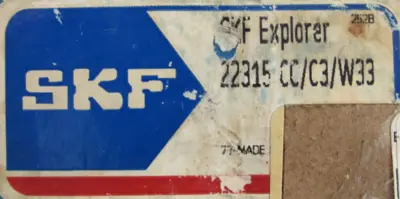 NEW SKF 22315 CC/C3/W33 SPHERICAL ROLLER BEARING 22315CCC3W33