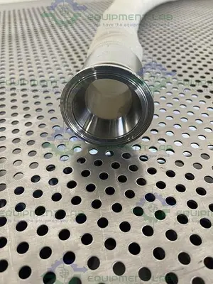 Sani Tech STHT-W-CO 44.5" Silicone Hose w/ 2" Sanitary Fitting