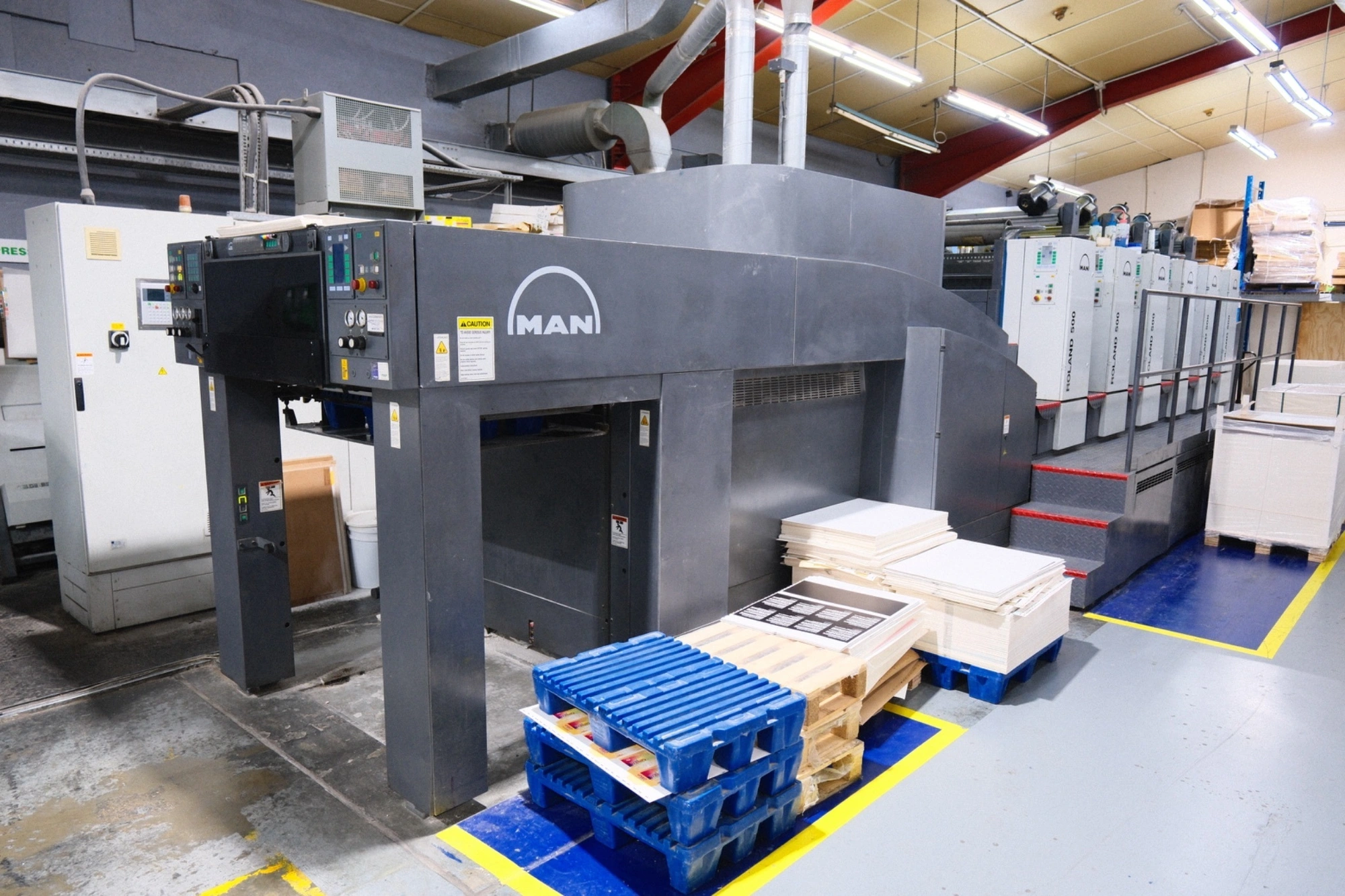 USED 2006 MAN ROLAND R505 OB LV